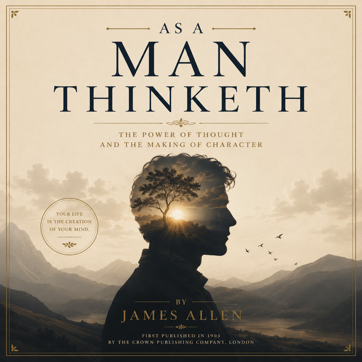 As a Man Thinketh by James Allen — audiobook cover