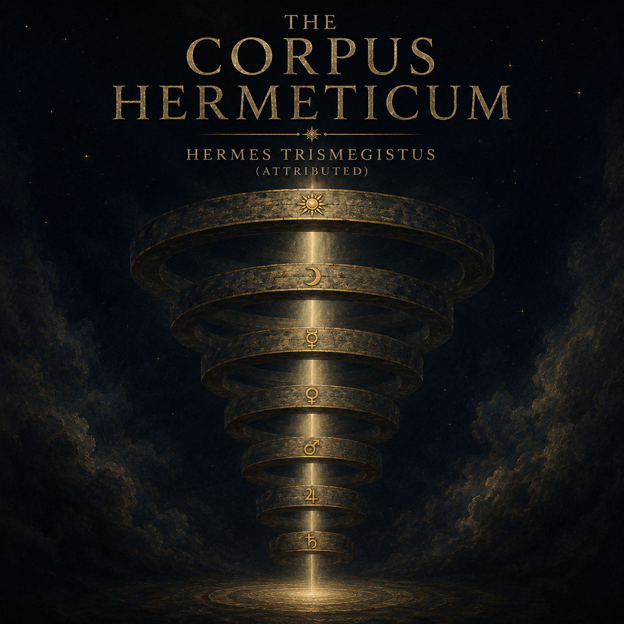 The Corpus Hermeticum by Hermes Trismegistus — audiobook cover