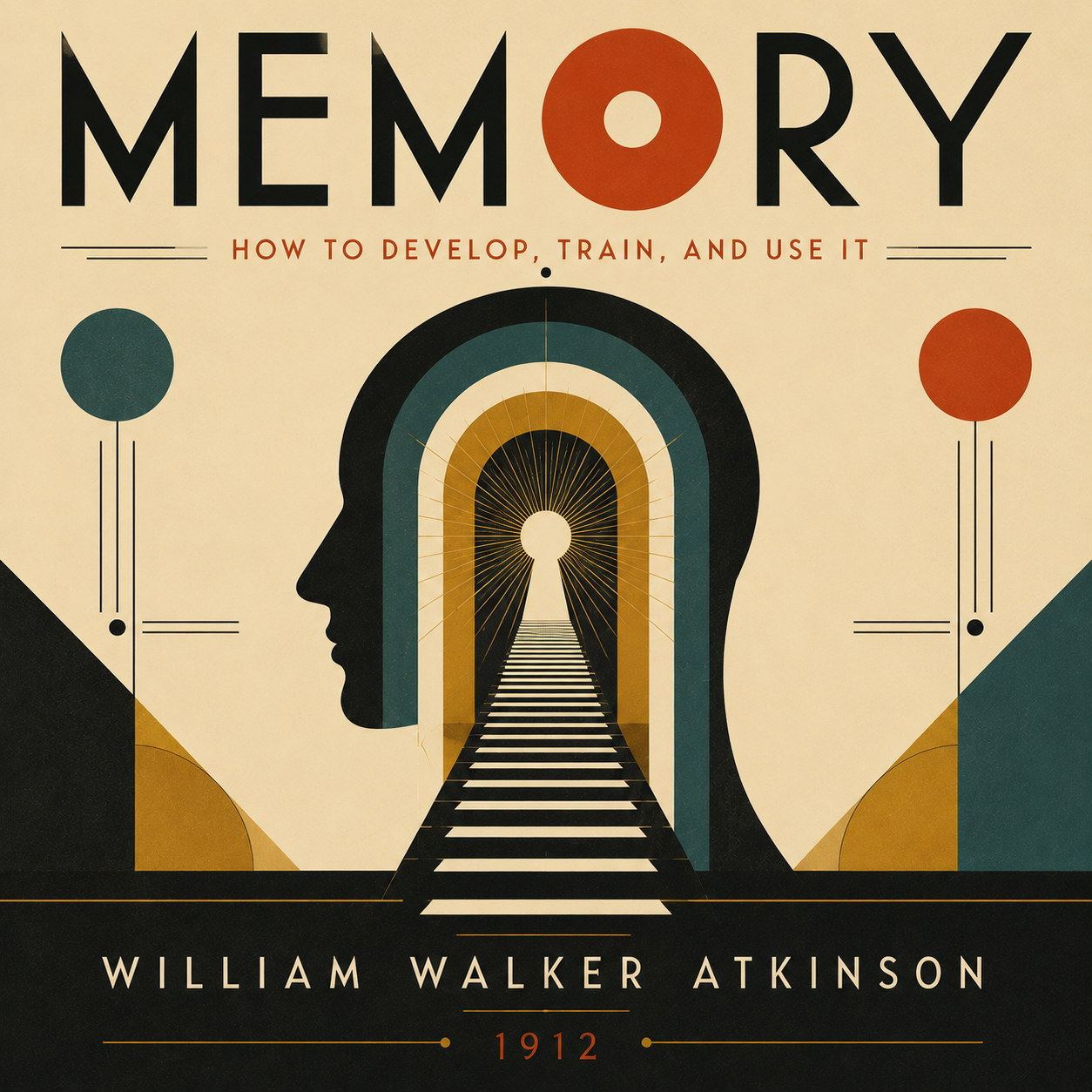 Memory: How to Develop, Train, and Use It by William Walker Atkinson — audiobook cover