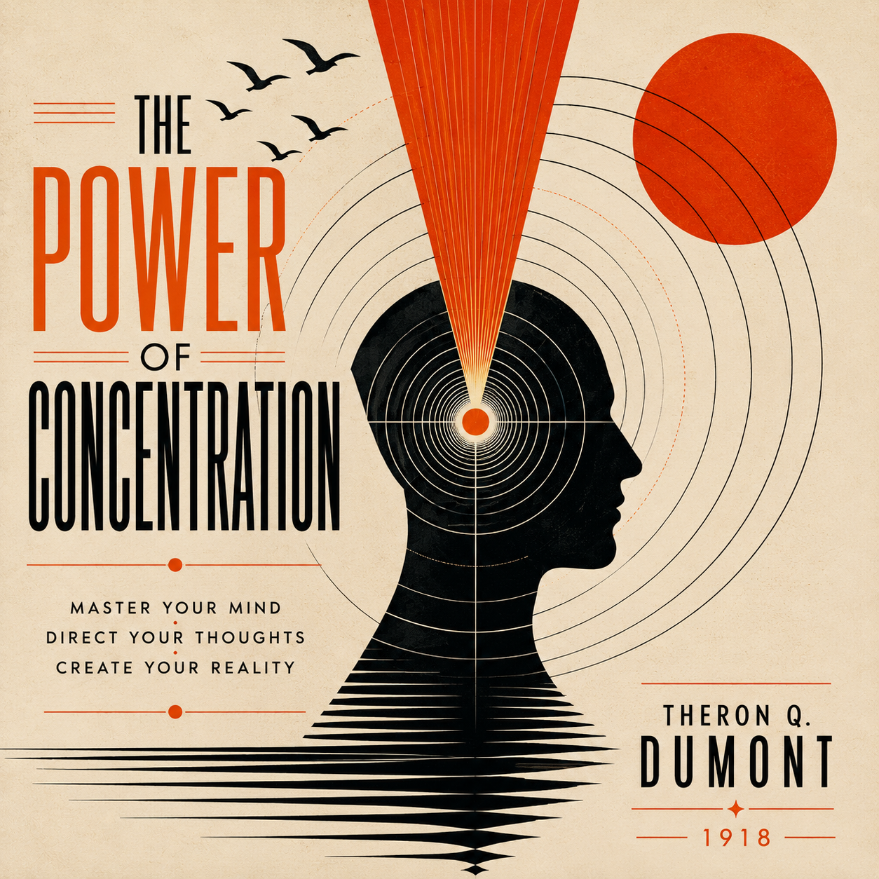 The Power of Concentration by Theron Q. Dumont — audiobook cover