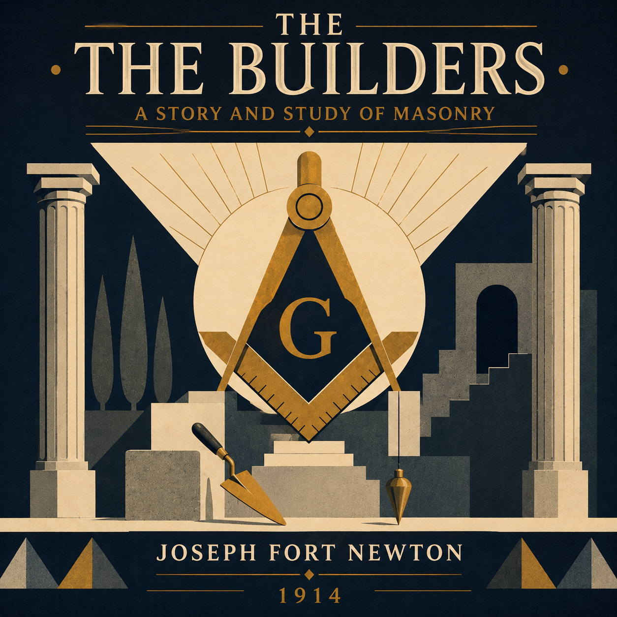 The Builders: A Story and Study of Masonry by Joseph Fort Newton — audiobook cover